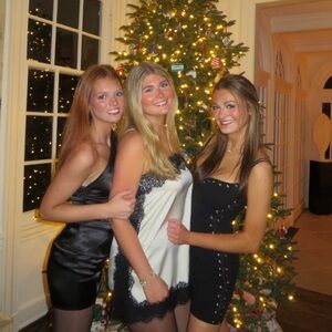 Zara Satin Effect Lace Top (can be worn as dress)